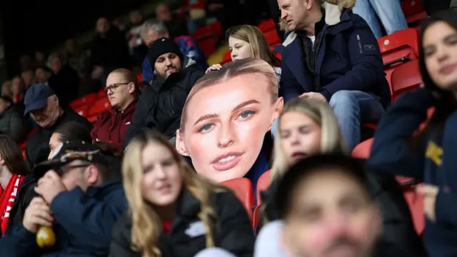 Chloe Kelly cardboard cutout