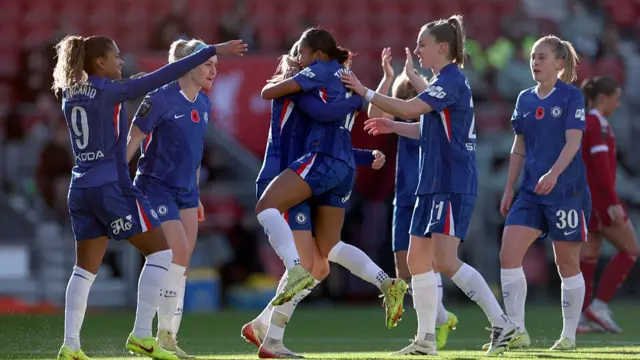 Chelsea celebrate