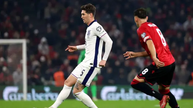 John Stones v Albania
