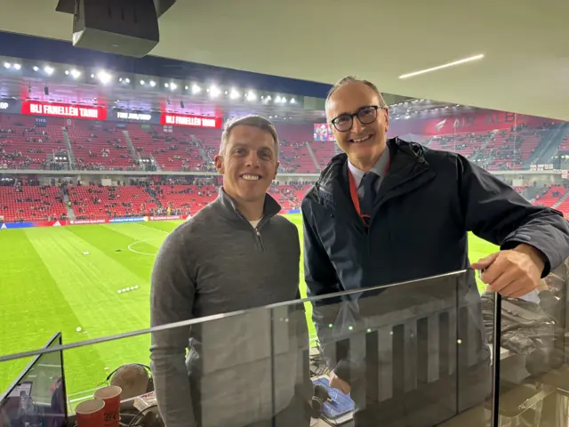 Stephen Warnock and John Murray