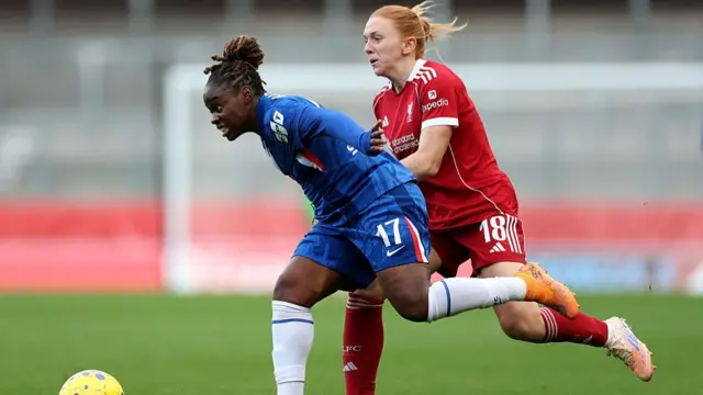 Liverpool v Chelsea action