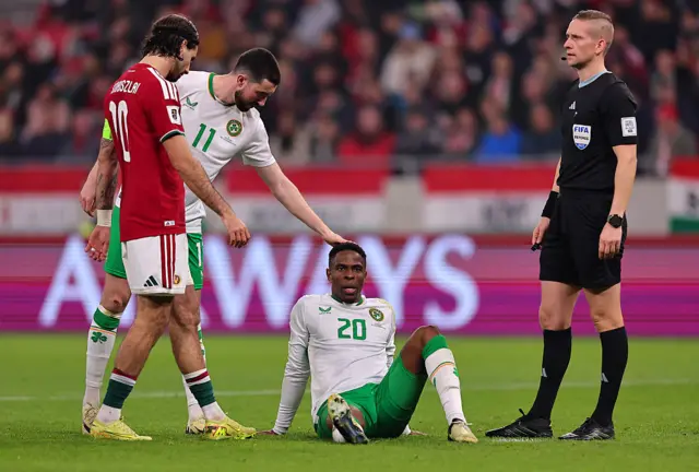 Chiedozie Ogbene of Republic of Ireland
