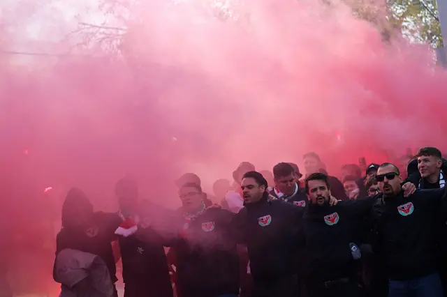 Hungary fans