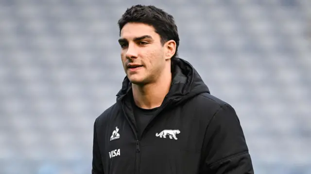 Argentina fly-half Santiago Carreras