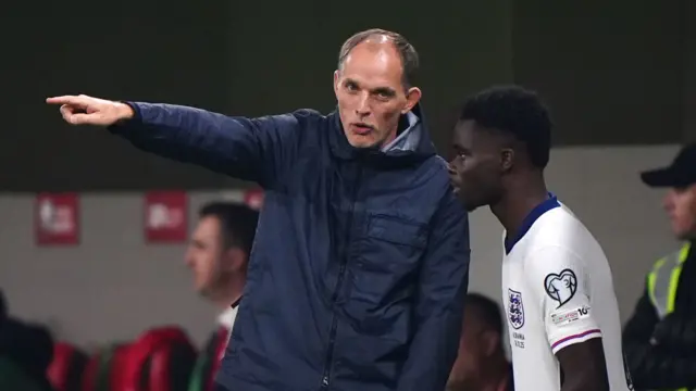 Thomas Tuchel and Bukayo Saka