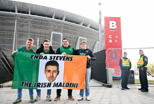 Republic of Ireland fans