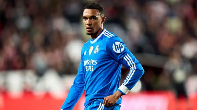 Trent Alexander-Arnold in action for Real Madrid