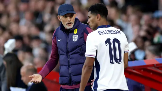 Jude Bellingham and Thomas Tuchel