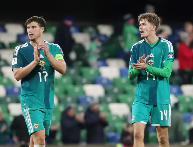 Isaac Price and Paddy McNair