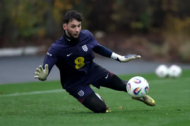James Trafford of England