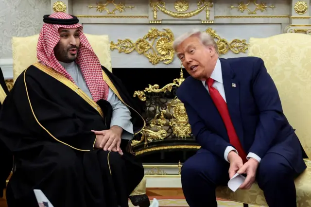 MBS and Trump