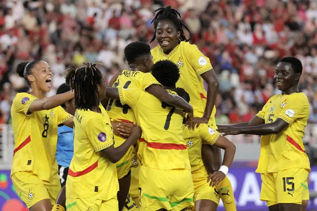 Ghana celebrate