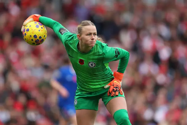 Hannah Hampton of Chelsea