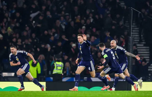 Scotland celebrate