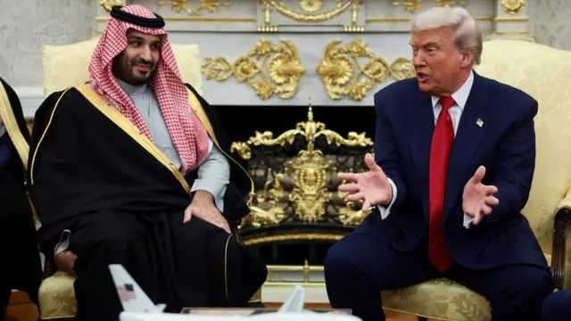 Trump speaking in the Oval Office