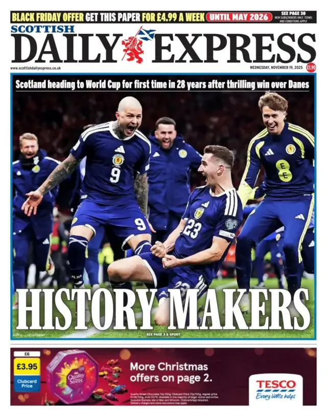 express front page