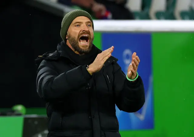 Wolfsburg coach Stephan Lerch