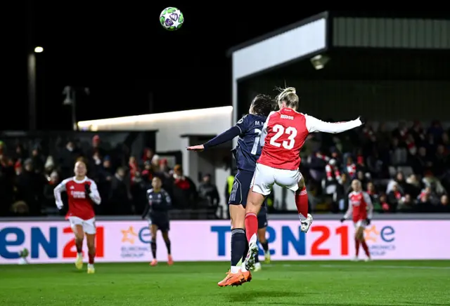 Russo heads Arsenal level