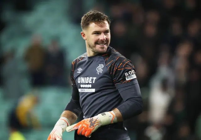 Rangers goalkeeper Jack Butland