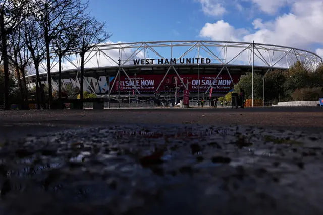 General view outside the stadium