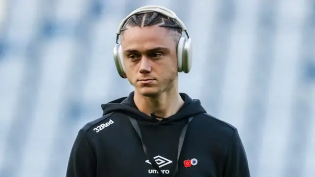 Thelo Aasgaard out on the pitch at the national stadium