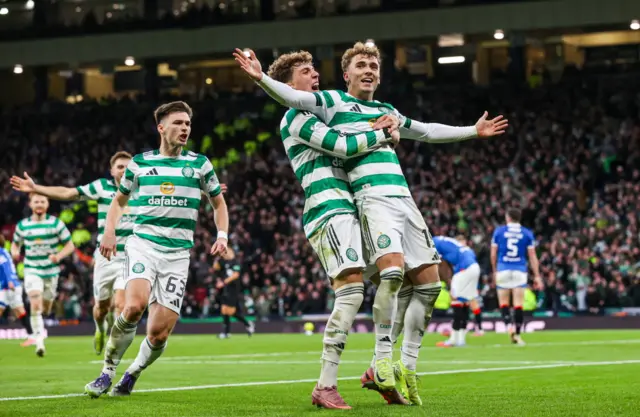 Callum Osmand scored Celtic's third goal at Hampden