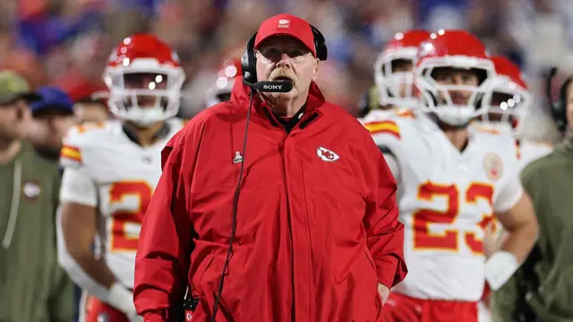 Andy Reid of the Kansas City Chiefs in the NFL