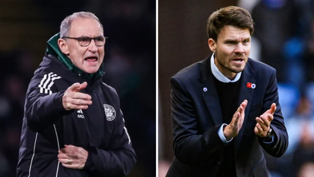 Martin O'Neill and Danny Rohl