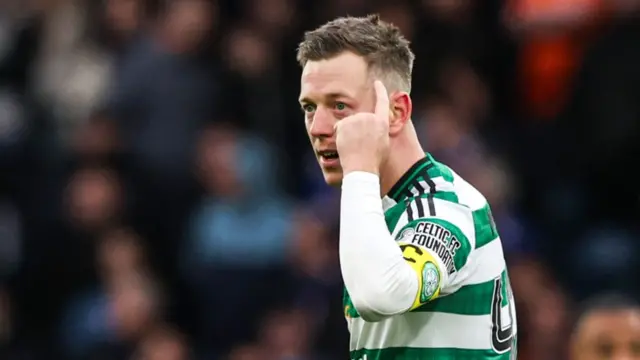 Celtic captain Callum McGregor