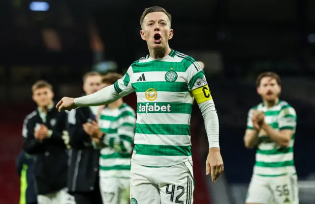 Celtic captain Callum McGregor