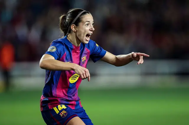Aitana Bonmati of FC Barcelona celebrates