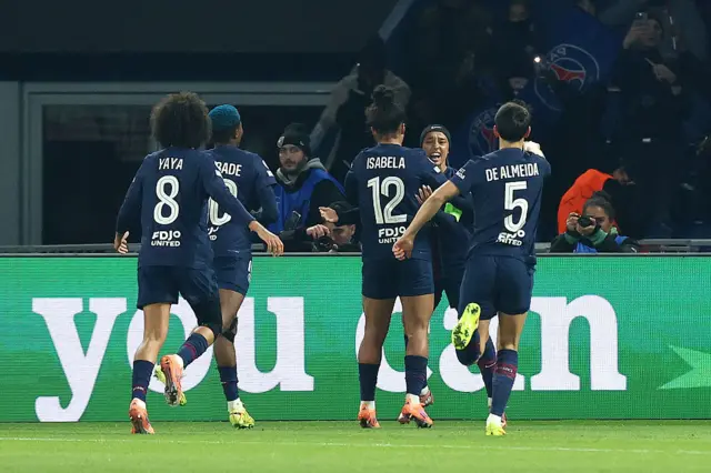 Karchaoui celebrates her goal