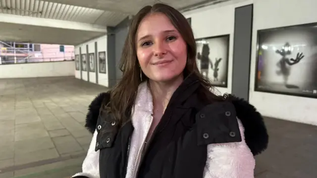 Maddie, 17, speaks to Newsbeat in Birmingham