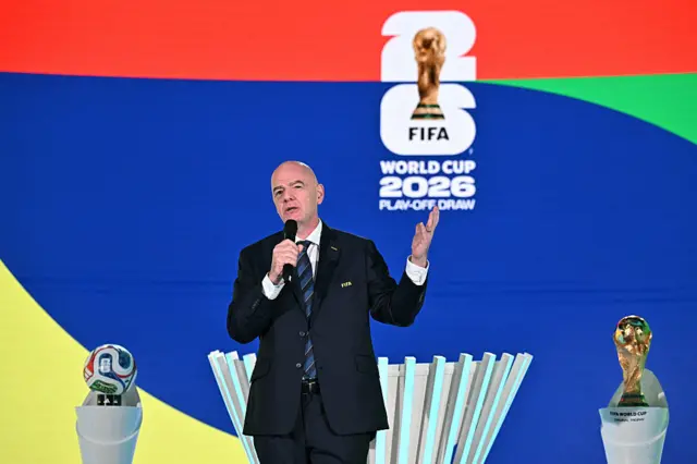 FIFA President Gianni Infantino