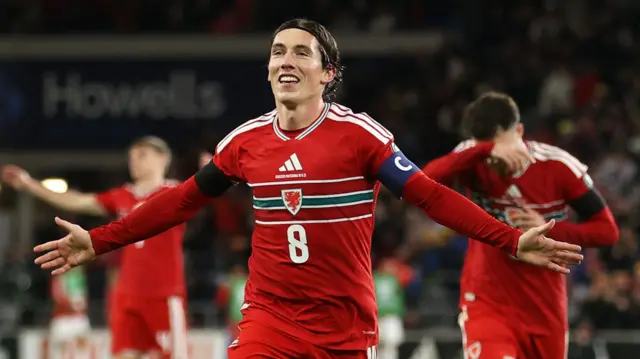 Harry Wilson scored a hat-trick for Wales against North Macedonia