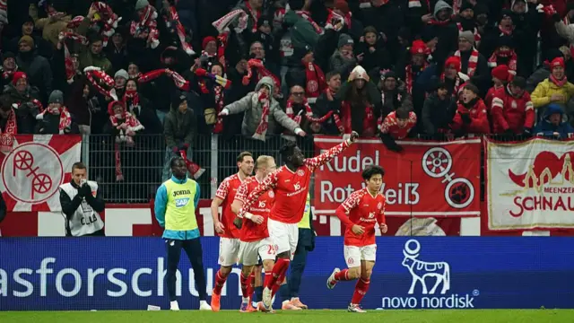 Mainz celebrate