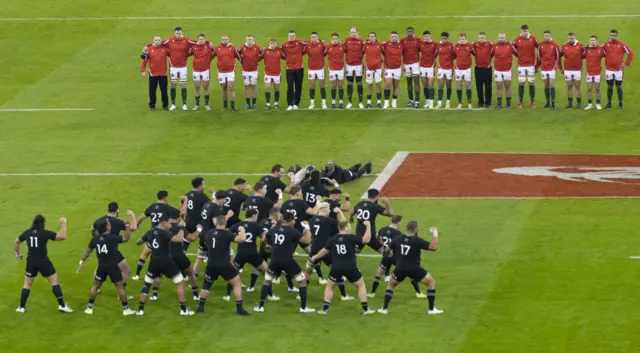 Wales face New Zealand's haka in 2022
