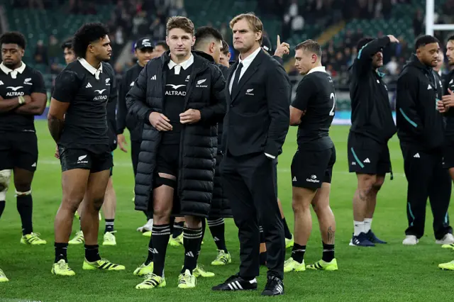 Scott Robertson after New Zealand's defeat to England