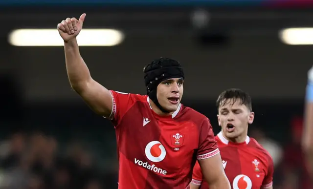 Wales lock Dafydd Jenkins