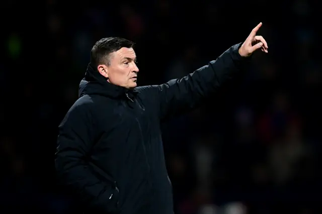 Preston North End manager Paul Heckingbottom gestures