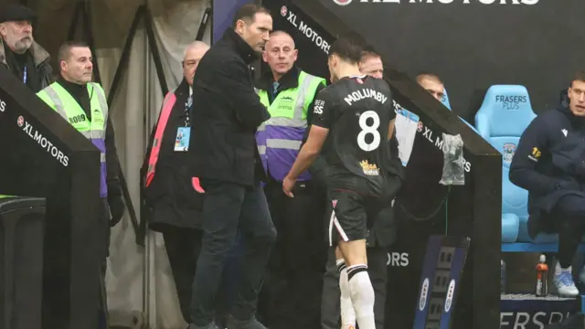 Jayson Molumby sent off