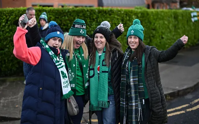 Ireland fans