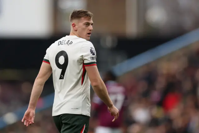 Liam Delap at Turf Moor