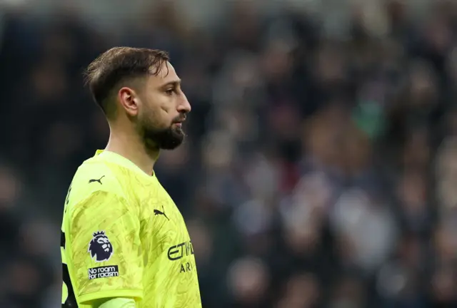Manchester City's Gianluigi Donnarumma