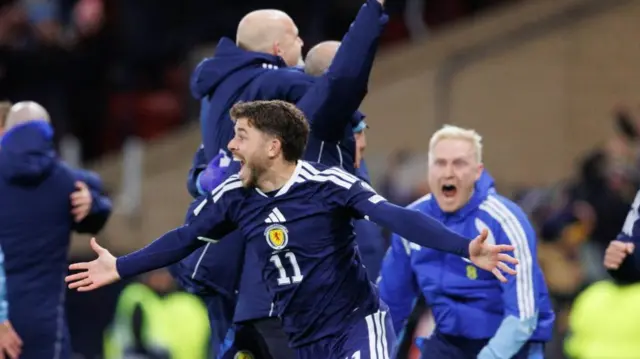 Scotland celebrate