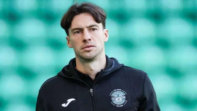 Hibs captain Joe Newell
