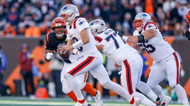 Drake Maye of the New England Patriots