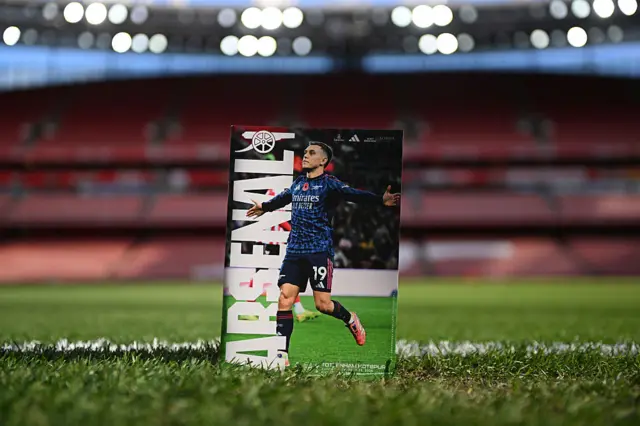 Leandro Trossard on match programme