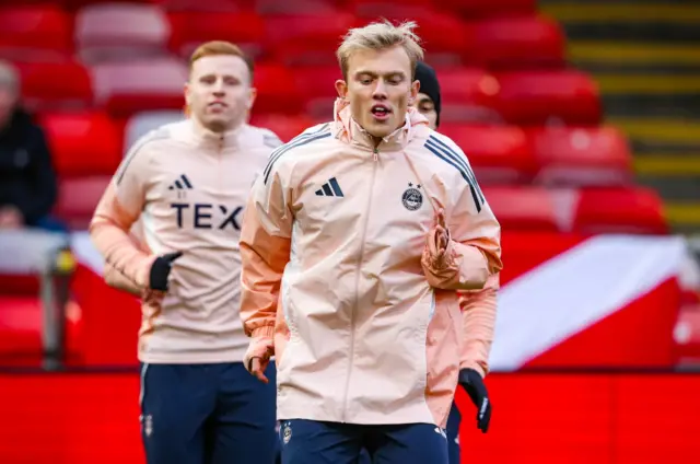 Alexander Jensen returns to the Aberdeen XI