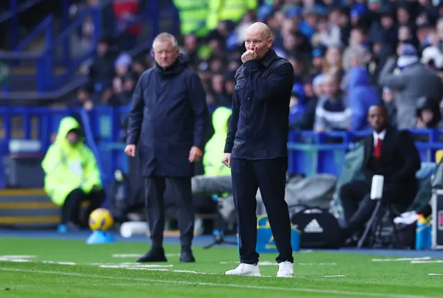 Sheffield Wednesday manager Henrik Pedersen reacts